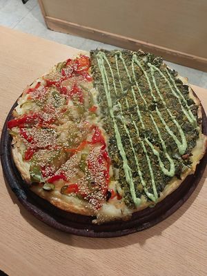 Deliciosa masa y excelente relleno! at Pizza Vegana - San Telmo  in Buenos Aires