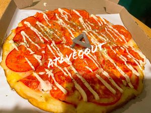 margherita pizza  at Pizza Vegana - San Telmo  in Buenos Aires