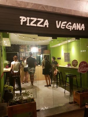 from outside  at Pizza Vegana - San Telmo  in Buenos Aires