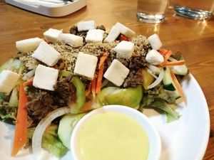 Caesar Salad with Garlic Ranch Dressing at Vedge Health Hub in Bacolod Negros Occidental