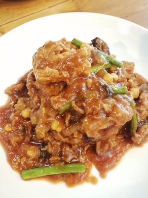 Meatless Bulgogi with string beans at Vedge Health Hub in Bacolod Negros Occidental