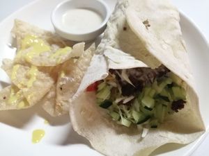 Shawarma Wrap at Vedge Health Hub in Bacolod Negros Occidental