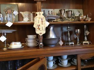 A picture of their boutique at Nesmon Cafe in Sherman Oaks