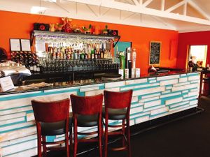 What a cool bar at La Bodega in Whitianga