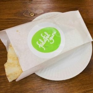 Falafel at Falafel Guru in Moscow