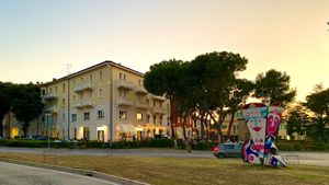 Front view with terrasse at Gioia in Fano