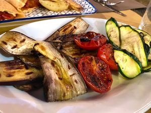 Grilled vegetables at Gioia in Fano