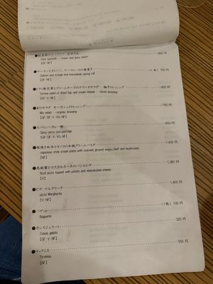   at Slow Luck Vegetable Bal in Kanazawa