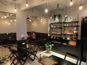 Dining Room  at Ahimsa Burgers in Florianopolis