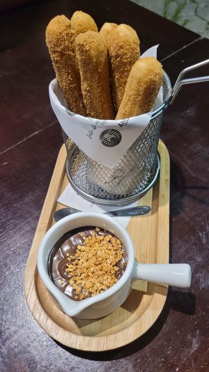 Churros vegano at Ahimsa Burgers in Florianopolis