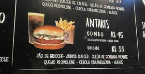   at Ahimsa Burgers in Florianopolis