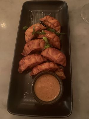 Dunplings at LOV - McGill in Montreal