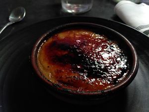 Crème brûlée at LOV - McGill in Montreal