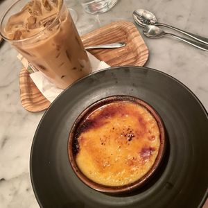 Vegan Crème Brûlée   at LOV - McGill in Montreal