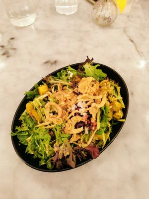 Mujaddara bowl at LOV - McGill in Montreal