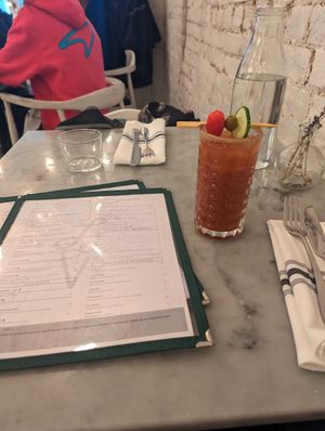 Bloody ceasar at LOV - McGill in Montreal