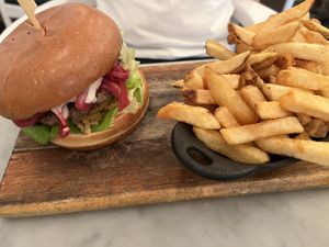 Burger  at LOV - McGill in Montreal