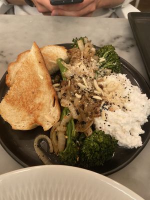 Salted ricotta (EXCEPTIONAL!!!)   at LOV - McGill in Montreal