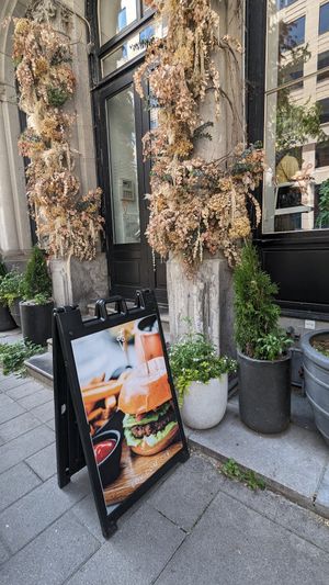 Exterior -- near the Five Guys at LOV - McGill in Montreal