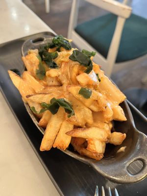 kimchi fries  at LOV - McGill in Montreal