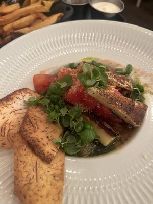 Summer halloumi salad  at LOV - McGill in Montreal