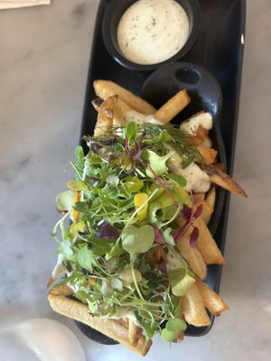 herb fries   at LOV - McGill in Montreal