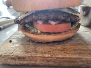 Burger  at LOV - McGill in Montreal