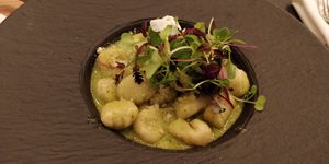 Pesto gnocchi! at LOV - McGill in Montreal