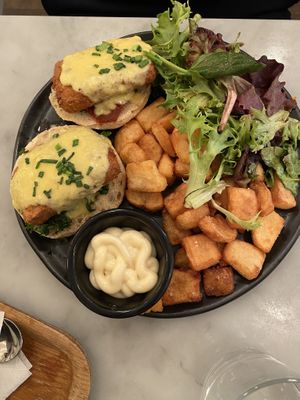 Tofu Benedictt  at LOV - McGill in Montreal