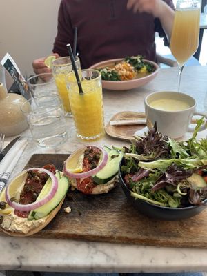 Lux bagel  at LOV - McGill in Montreal