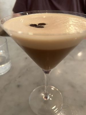 Espresso martini  at LOV - McGill in Montreal