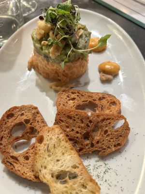 Tartare de somon 🥑   at LOV - McGill in Montreal