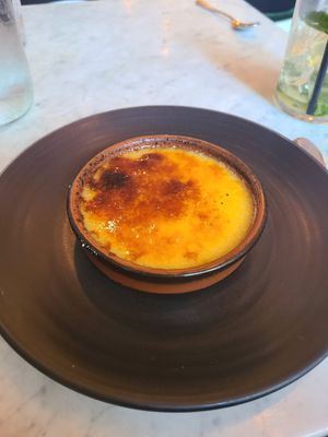 Vegan Creme Brulee at LOV - McGill in Montreal