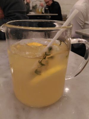 yummy lemonade at LOV - McGill in Montreal