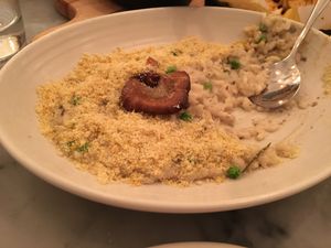 Mushroom Risotto at LOV - McGill in Montreal