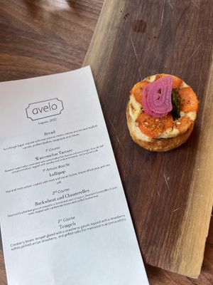Bagel  at Avelo in Toronto