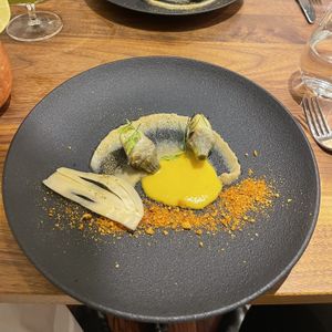 Fennel and Artichoke Hearts  at Avelo in Toronto