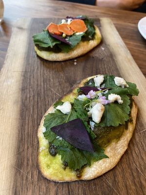 Their bread is so good  at Avelo in Toronto