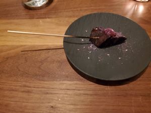 Is this purple cabbage or steak?! at Avelo in Toronto
