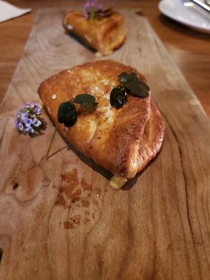 It's a pretzel at Avelo in Toronto