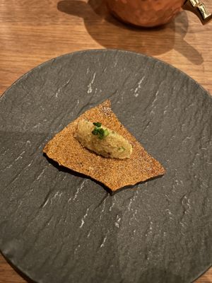 Amuse bouche  at Avelo in Toronto