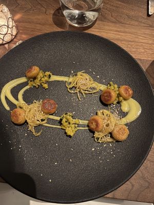 Squash gnocci   at Avelo in Toronto