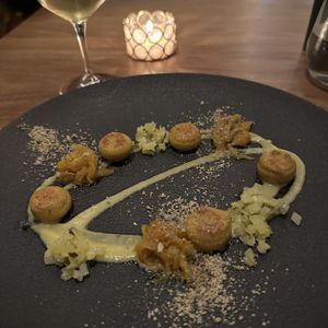 7th Course: Fennel, Orange, Variety of Squash   at Avelo in Toronto