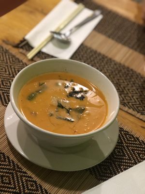 Vegan duck curry at Vegan Heaven in Chiang Mai