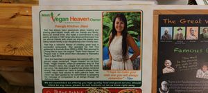 Owner profile at Vegan Heaven in Chiang Mai