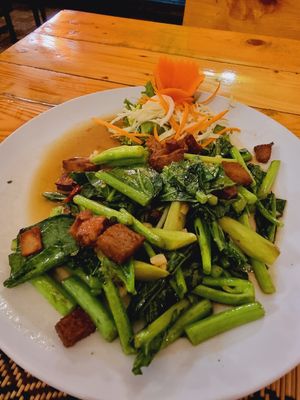 One of the specials that day at Vegan Heaven in Chiang Mai