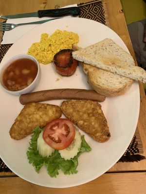 Desayuno americano 2  at Vegan Heaven in Chiang Mai