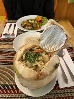   at Vegan Heaven in Chiang Mai