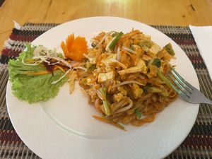 Pad Thai   at Vegan Heaven in Chiang Mai