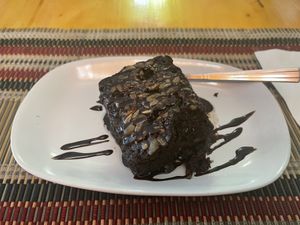 Brownie   at Vegan Heaven in Chiang Mai